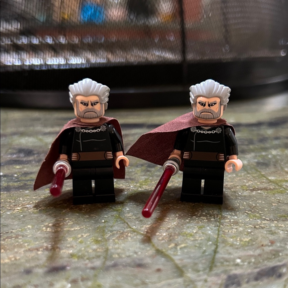 Count Dooku 7752 9515 Clone Wars Lightsaber Star Wars LEGO® Minifigure Figure